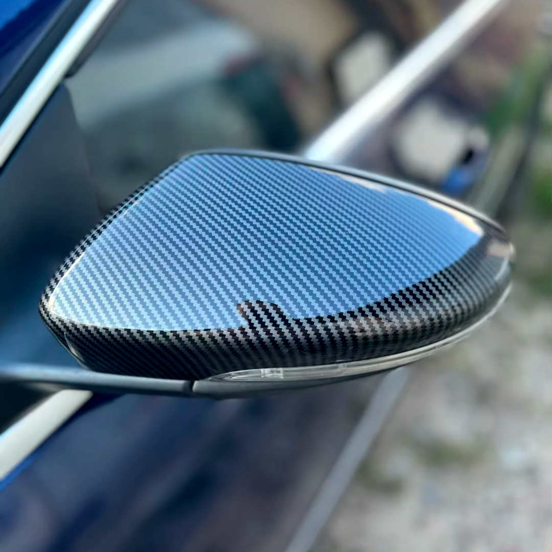 Carbon Fiber Mirror Caps for VW Golf Mk6 (MY 2008 - 2016)