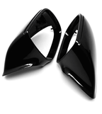 Glossy black mirror caps for Audi Q5 SQ5 Mk1 (2008 to 2017)