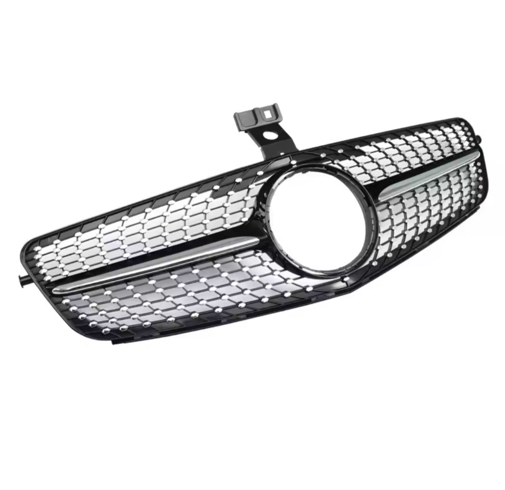 Diamond front grille for Mercedes C-Class W204 (2007 to 2014)
