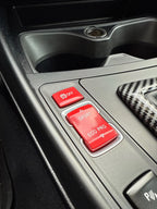 Driving Mode and Parking Sensors Performance Red Blue Black Buttons for BMW 3 Series F30/M3 F80 - 2011 to 2019