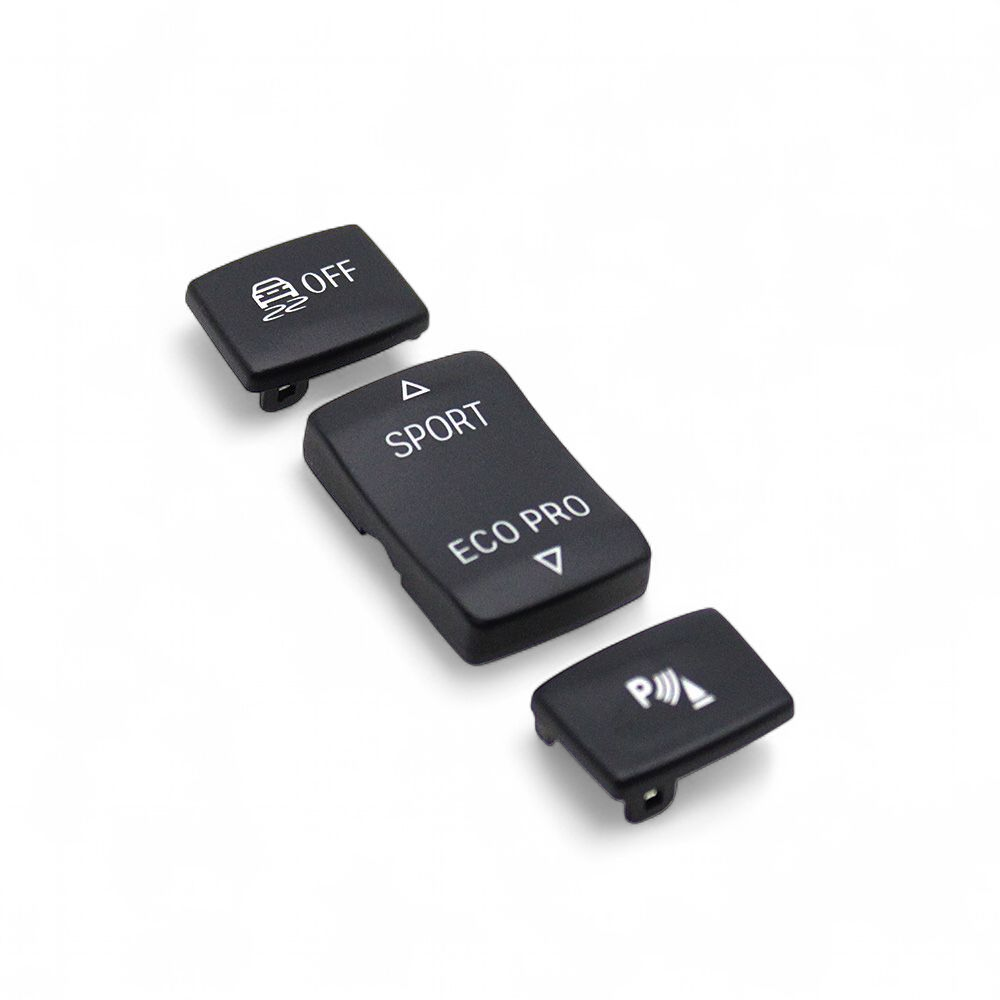 Driving Mode and Parking Sensors Performance Red Blue Black Buttons for BMW 3 Series F30/M3 F80 - 2011 to 2019