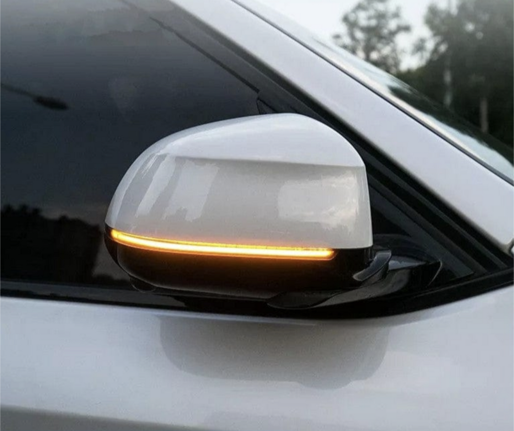 Dynamic Progressive Sequential LED Mirror Turn Signals Indicators for BMW X5 F15 (2013 to 2018)