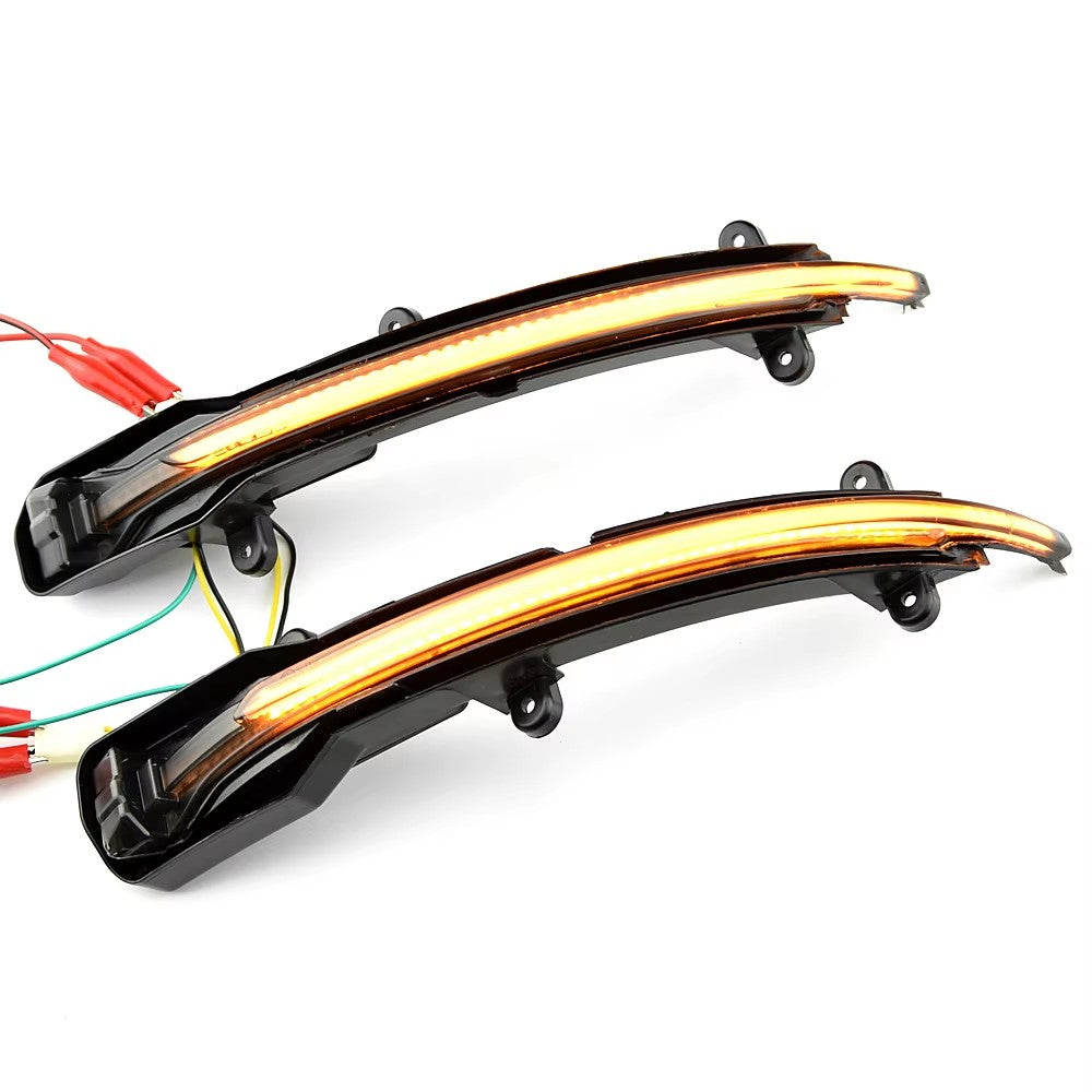 Dynamic Sequential LED Mirror Turn Signals Indicators for Audi Q7 I 4L Facelift (2010 to 2015)