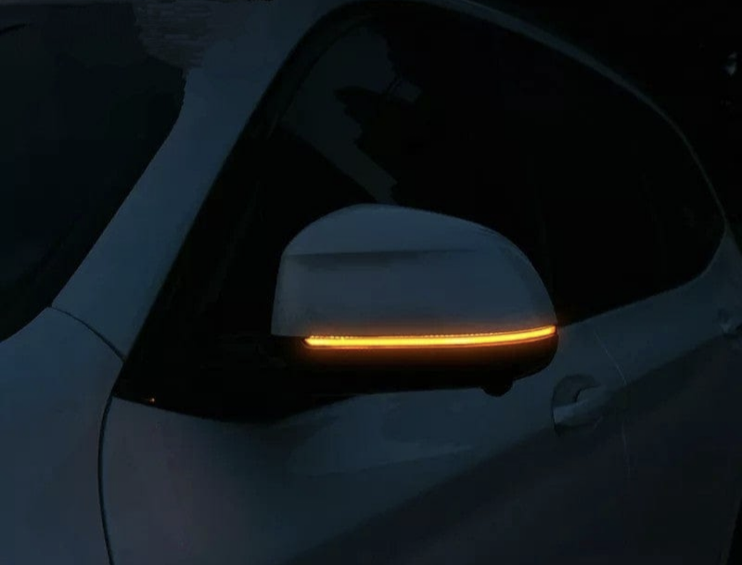 Dynamic Sequential LED Mirror Turn Signals Indicators for BMW X6 F16 (2015 to 2019)