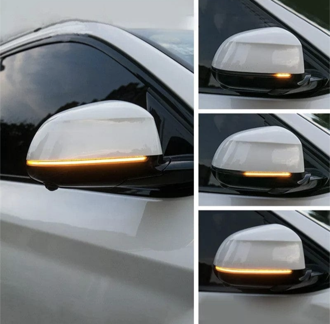 Dynamic Sequential LED Mirror Turn Signals Indicators for BMW X3 G01 (2017 to 2023)