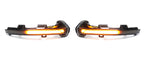 Dynamic sequential LED mirror turn signals indicators for Volkswagen Golf Mk7 (2011 to 2018)