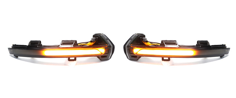 Dynamic sequential LED mirror turn signals indicators for Volkswagen Golf Mk7 (2011 to 2018)