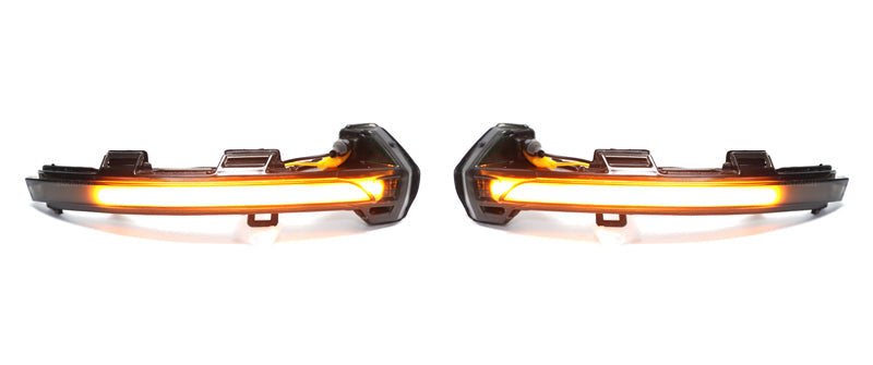 Dynamic sequential LED mirror turn signals indicators for Volkswagen Golf Mk7 (2011 to 2018)