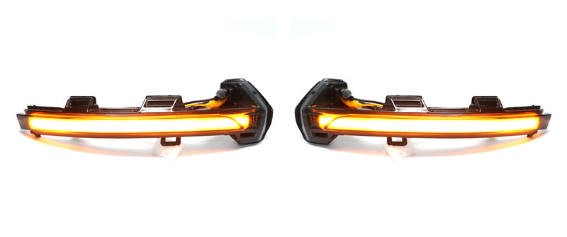 Dynamic sequential LED mirror turn signals indicators for Volkswagen Golf Mk7 (2011 to 2018)