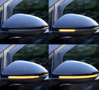 Dynamic sequential LED mirror turn signals indicators for Volkswagen Golf Mk7 (2011 to 2018)