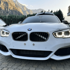 V-Brace Trim Vinyl Covers Front Grille Blue Red Yellow Green White Orange for BMW F, E and G-Series 2 / 3 / 4 / 5 / 6 / 7 F22 F30 F32 G20 G30 F10 F13 F01