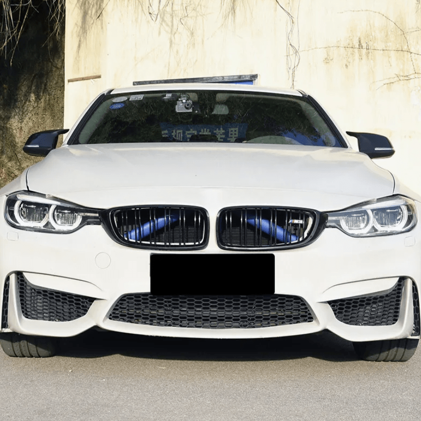 V-Brace Trim Vinyl Covers Front Grille Blue Red Yellow Green White Orange for BMW F, E and G-Series 2 / 3 / 4 / 5 / 6 / 7 F22 F30 F32 G20 G30 F10 F13 F01
