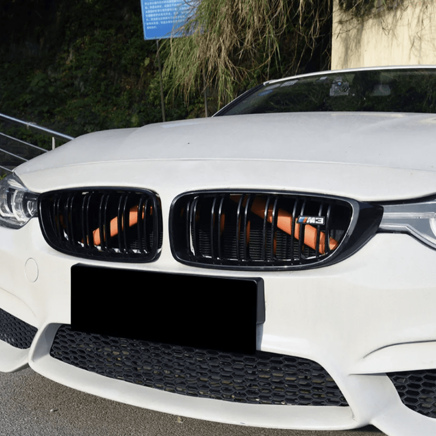 V-Brace Trim Vinyl Covers Front Grille Blue Red Yellow Green White Orange for BMW F, E and G-Series 2 / 3 / 4 / 5 / 6 / 7 F22 F30 F32 G20 G30 F10 F13 F01