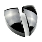Glossy black mirror caps for Audi A3, S3 and RS3 8V (2012 to 2020)