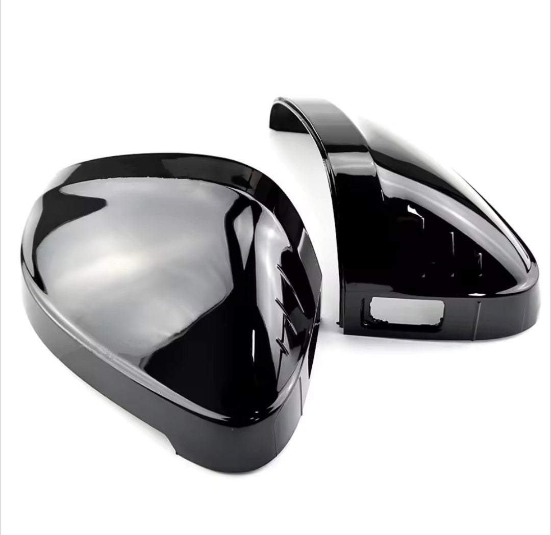 Glossy black mirror caps for Audi A5 B9 (2017 to 2024)