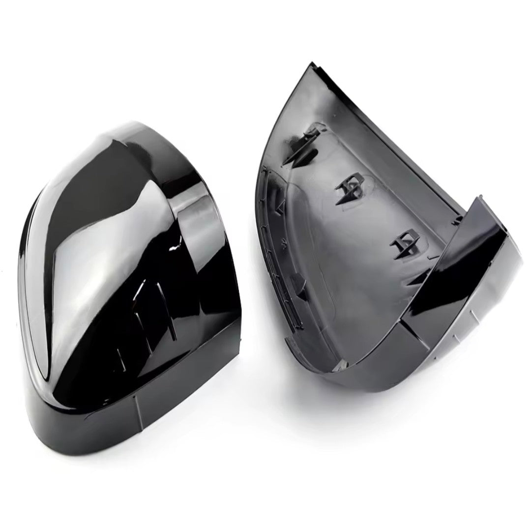Glossy black mirror caps for Audi A5 B9 (2017 to 2024)
