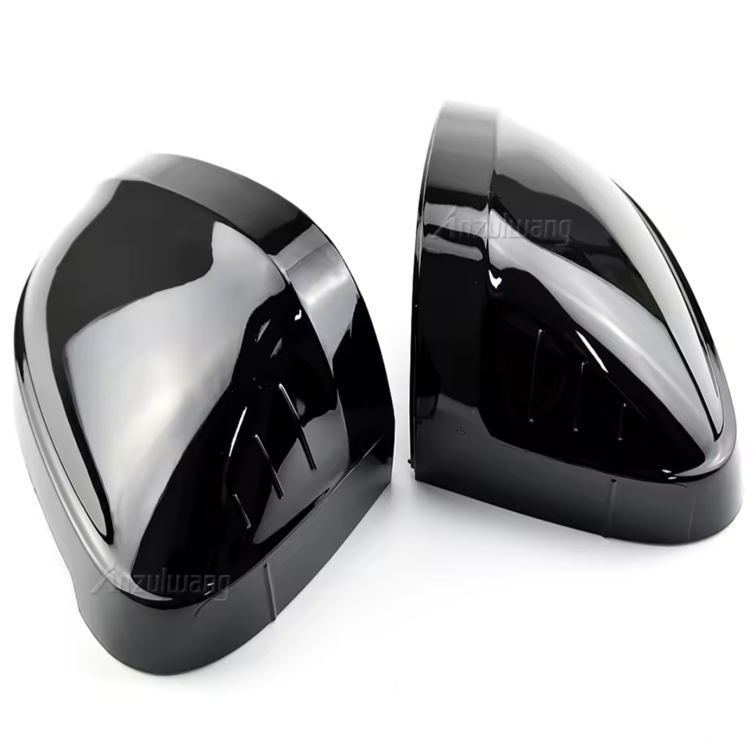 Glossy black mirror caps for Audi A5 B9 (2017 to 2024)