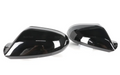 Glossy black mirror caps for Audi A6 S6 C7 (2011 to 2018)
