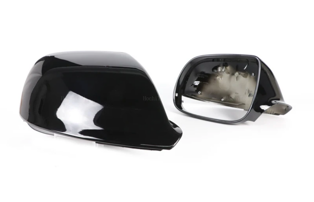 Glossy black mirror caps for Audi Q5 SQ5 Mk1 (2008 to 2017)