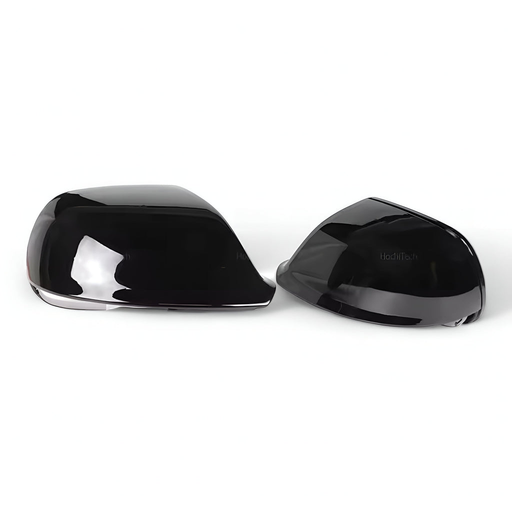 Glossy black mirror caps for Audi Q7 Mk1 (2010 to 2015)