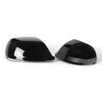 Glossy black mirror caps for Audi Q7 Mk1 (2010 to 2015)