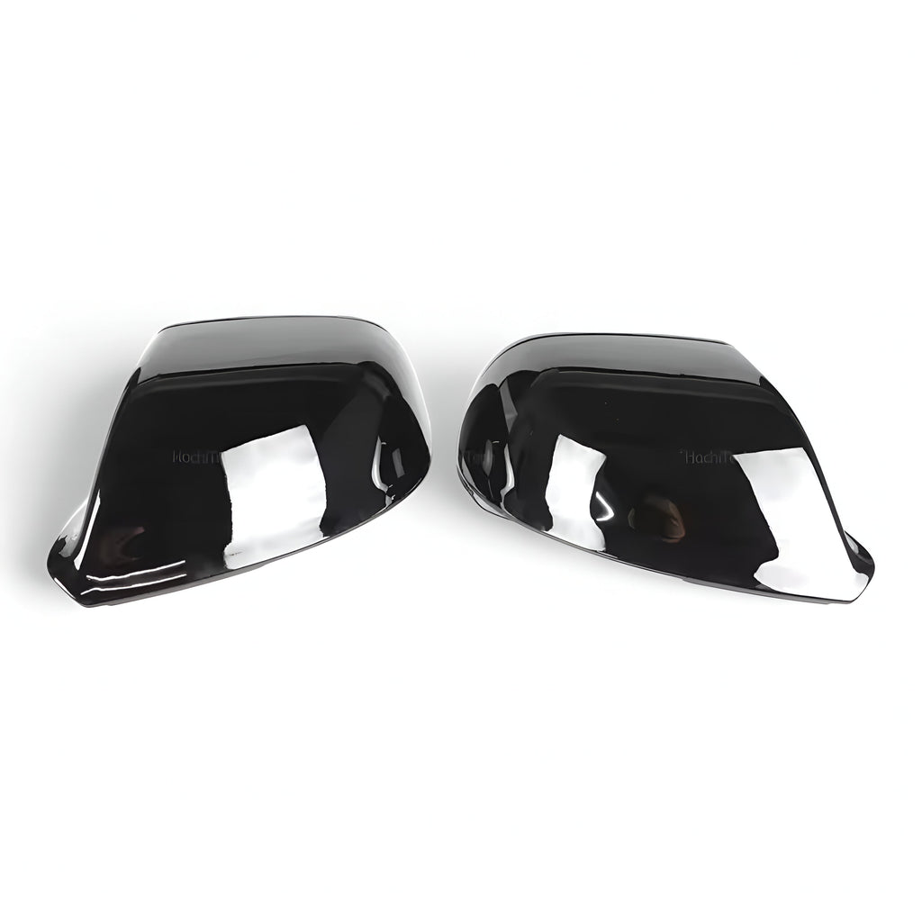 Glossy black mirror caps for Audi Q7 Mk1 (2010 to 2015)