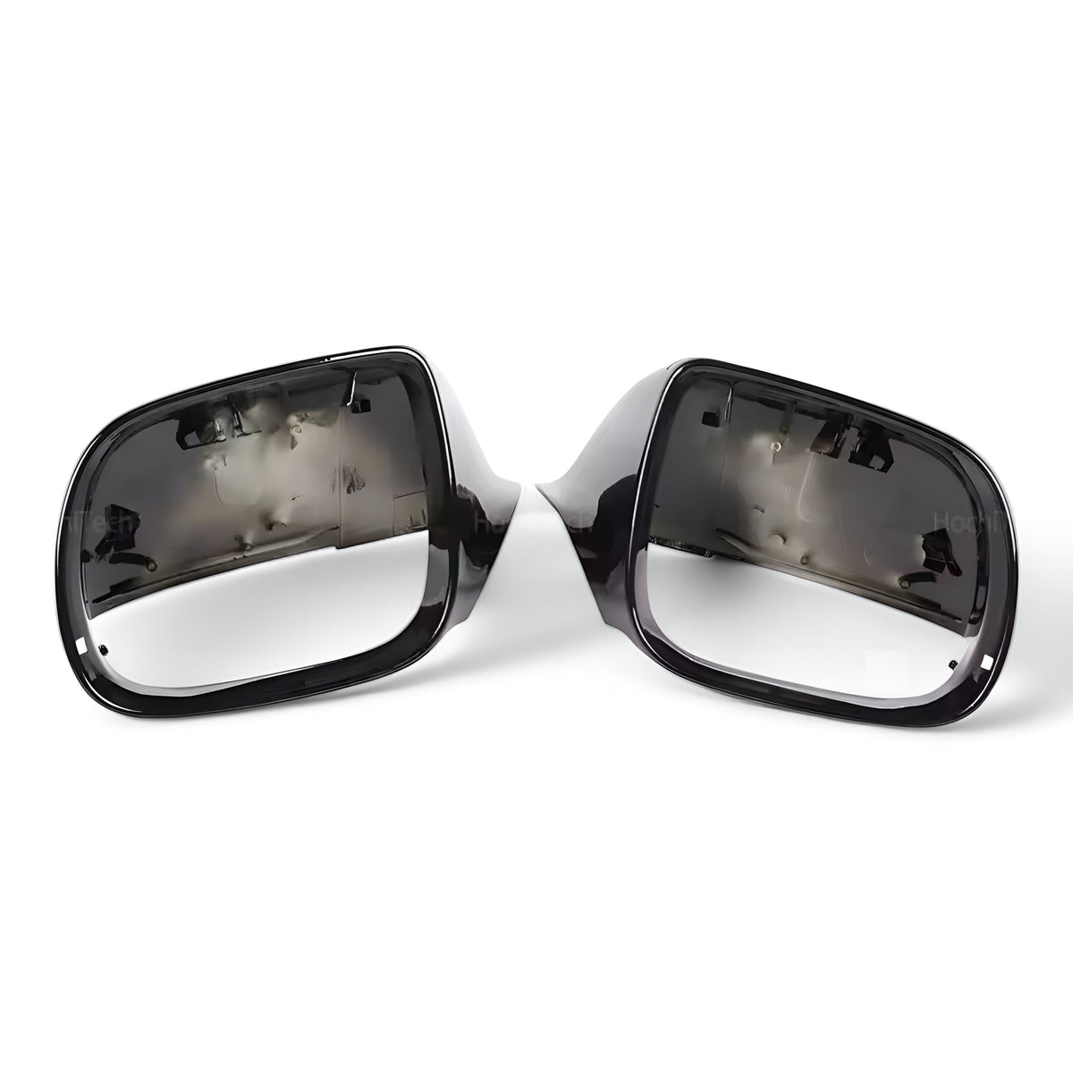 Glossy black mirror caps for Audi Q7 Mk1 (2010 to 2015)