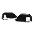 Glossy black mirror caps for Audi Q7 Mk1 (2010 to 2015)