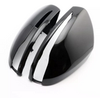 Glossy black mirror caps for Mercedes C-Class W205 (2010 to 2018)