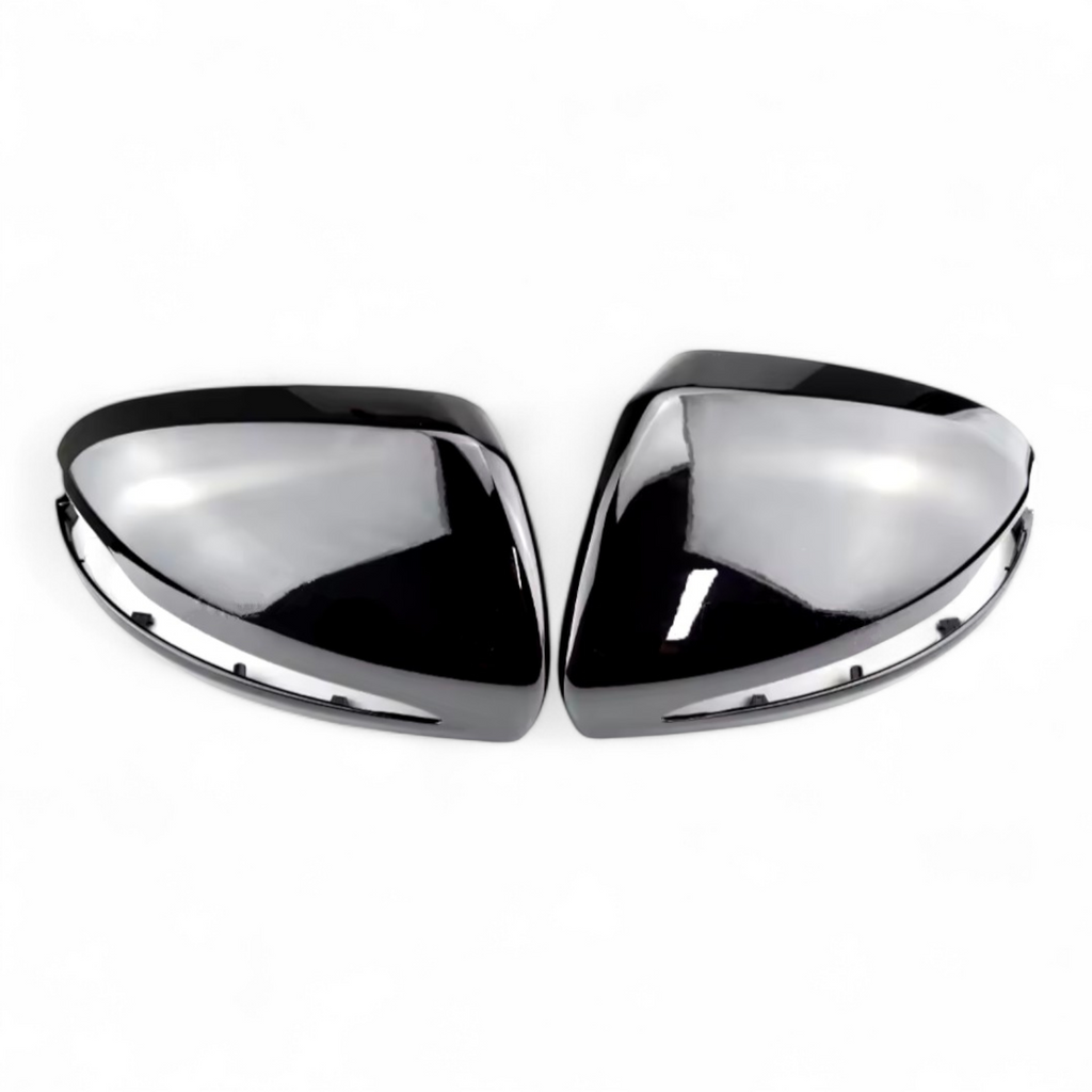 Glossy black side mirror caps for Mercedes CLA C118 (2018 to 2025)