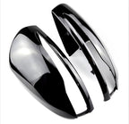 Glossy black side mirror caps for Mercedes CLA C118 (2018 to 2025)