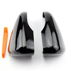 Glossy black mirror caps for VW Golf Mk6 (MY 2008-2016)
