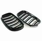 BMW 7 Series F01 F02 Glossy Black Front Grilles (2009 to 2015)
