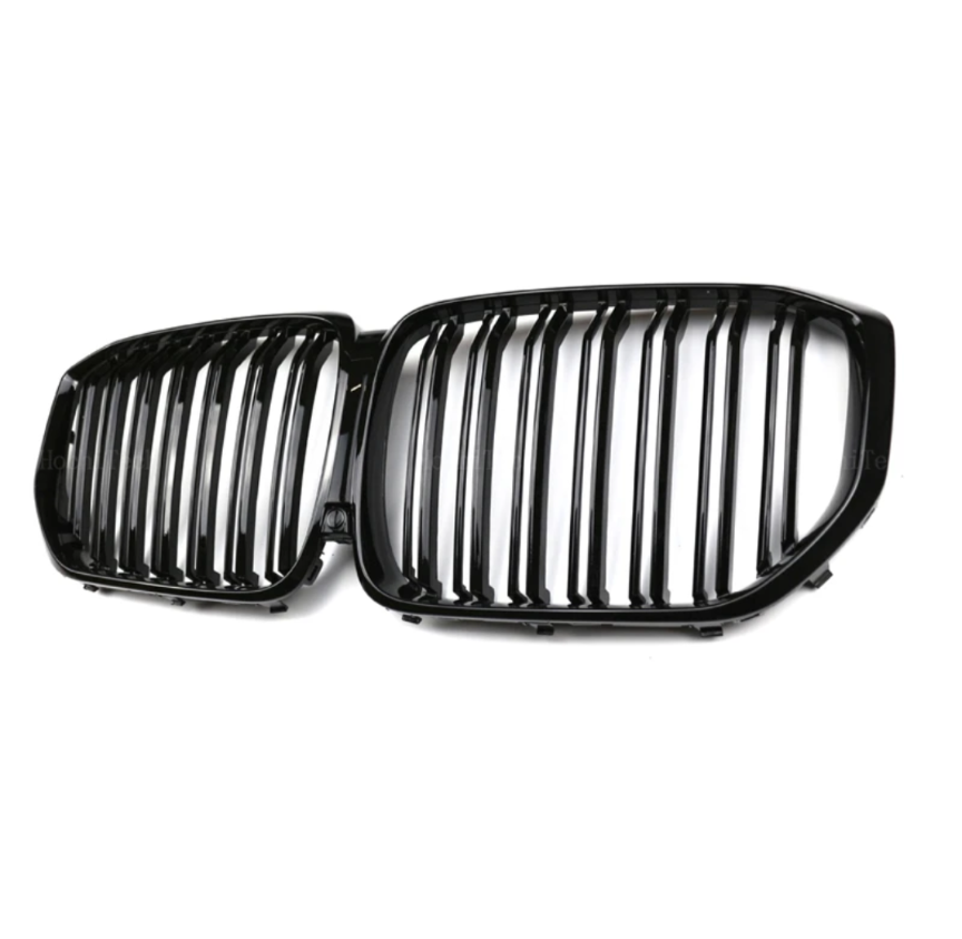 BMW X6 G06 Gloss Black Front Grilles Set (2019 to 2026)