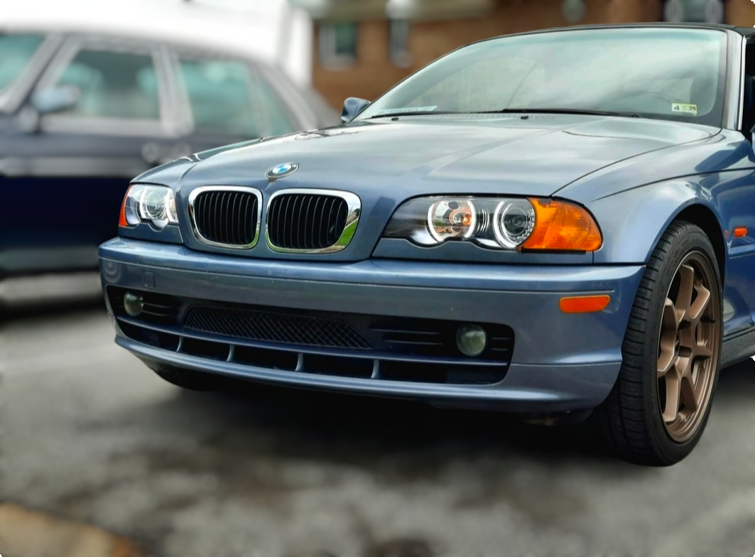 LED Angel Eyes Headlights Kit for BMW 3 Series E46 - '98 to '06