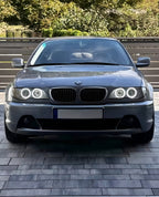 LED Angel Eyes Headlights Kit for BMW 3 Series E46 - '98 to '06