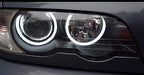 LED Angel Eyes Headlights Kit for BMW 3 Series E46 - '98 to '06