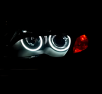 LED Angel Eyes Headlights Kit for BMW 3 Series E46 - '98 to '06