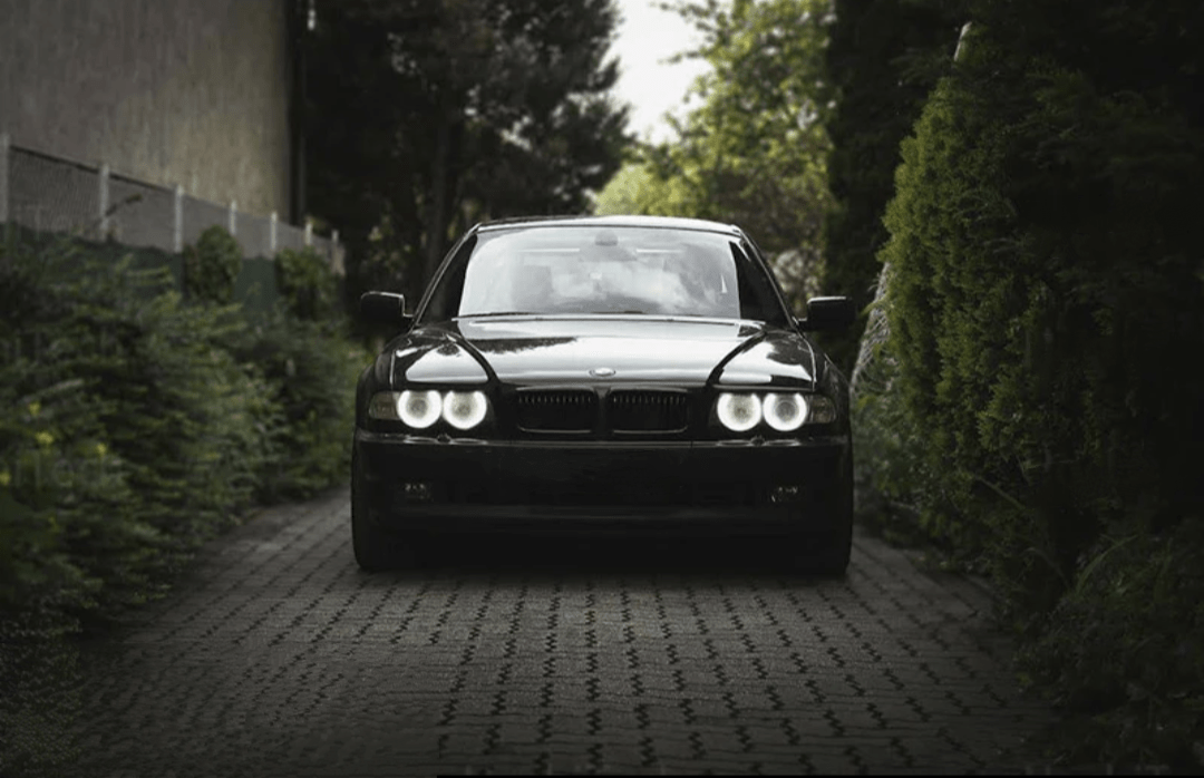 LED Angel Eyes Kit Headlights for BMW 7 Series E38 - 1994 to 2001