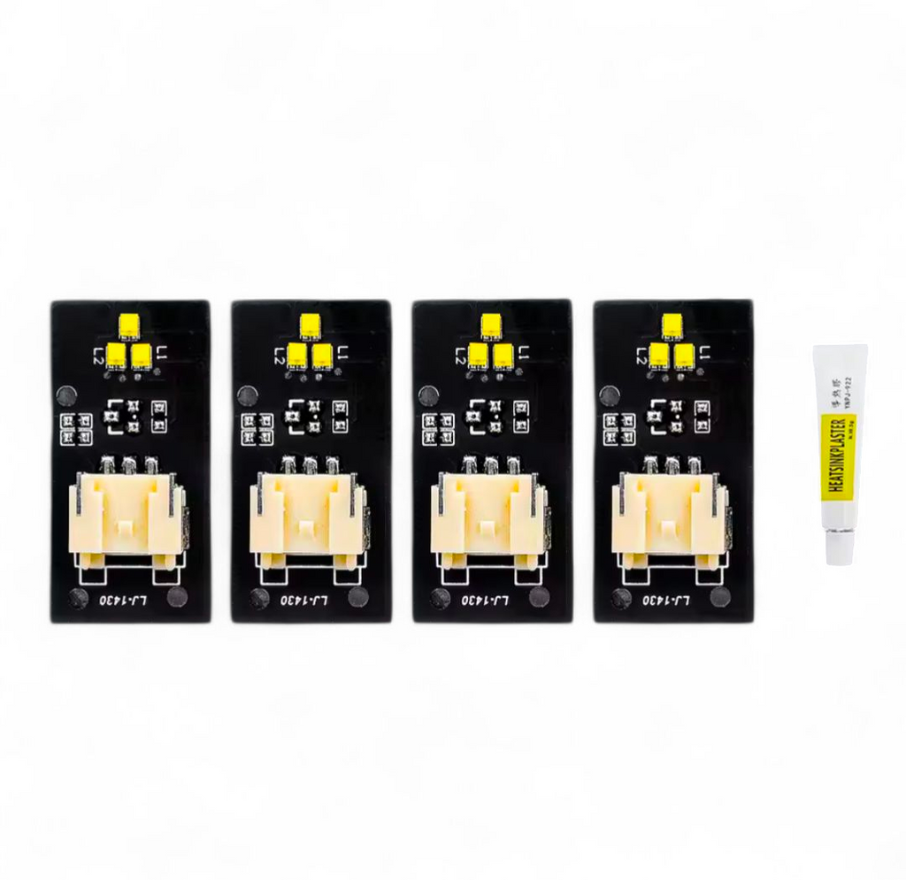 LED Yellow CSL-Style DRL Angel Eyes Modules for BMW 3 Series F30 / M3 F80 (2011–2019)