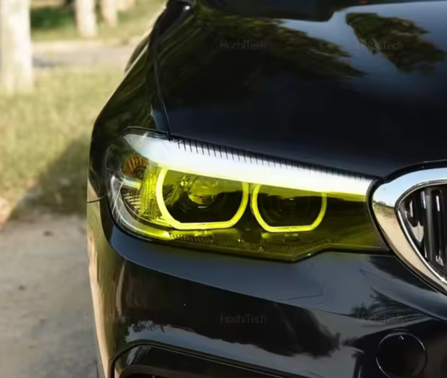 LED Yellow CSL-Style DRL Angel Eyes for BMW 5 Series G30 / M5 F90 (2016–2020)