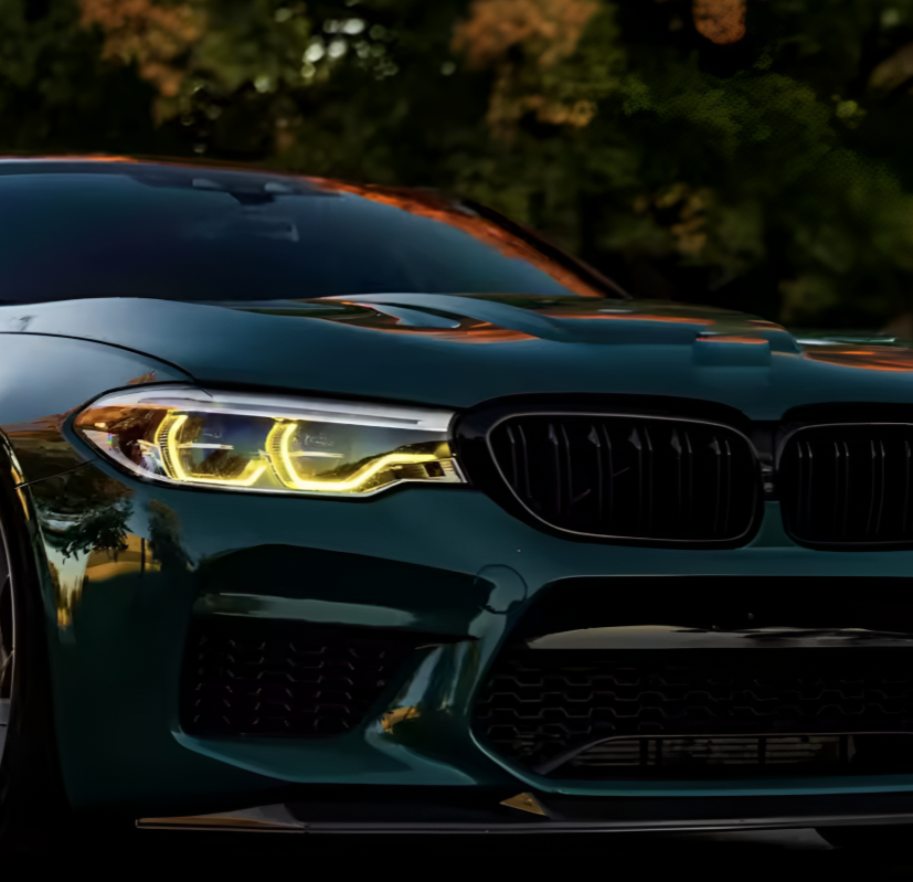 LED Yellow CSL-Style DRL Angel Eyes for BMW 5 Series G30 / M5 F90 (2016–2020)