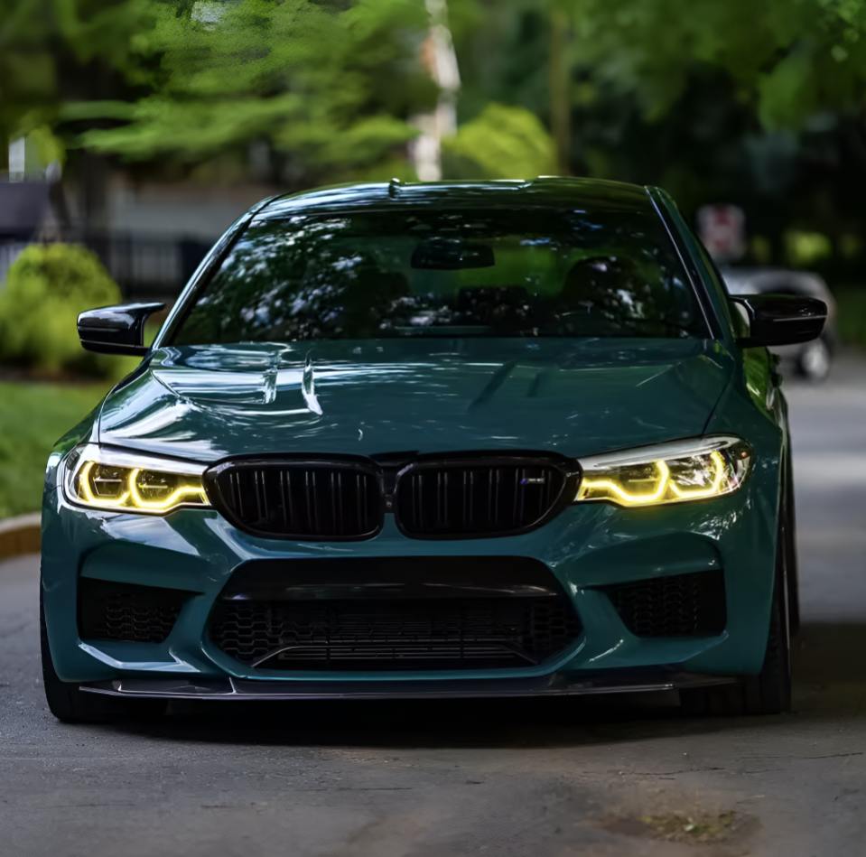 LED Yellow CSL-Style DRL Angel Eyes for BMW 5 Series G30 / M5 F90 (2016–2020)