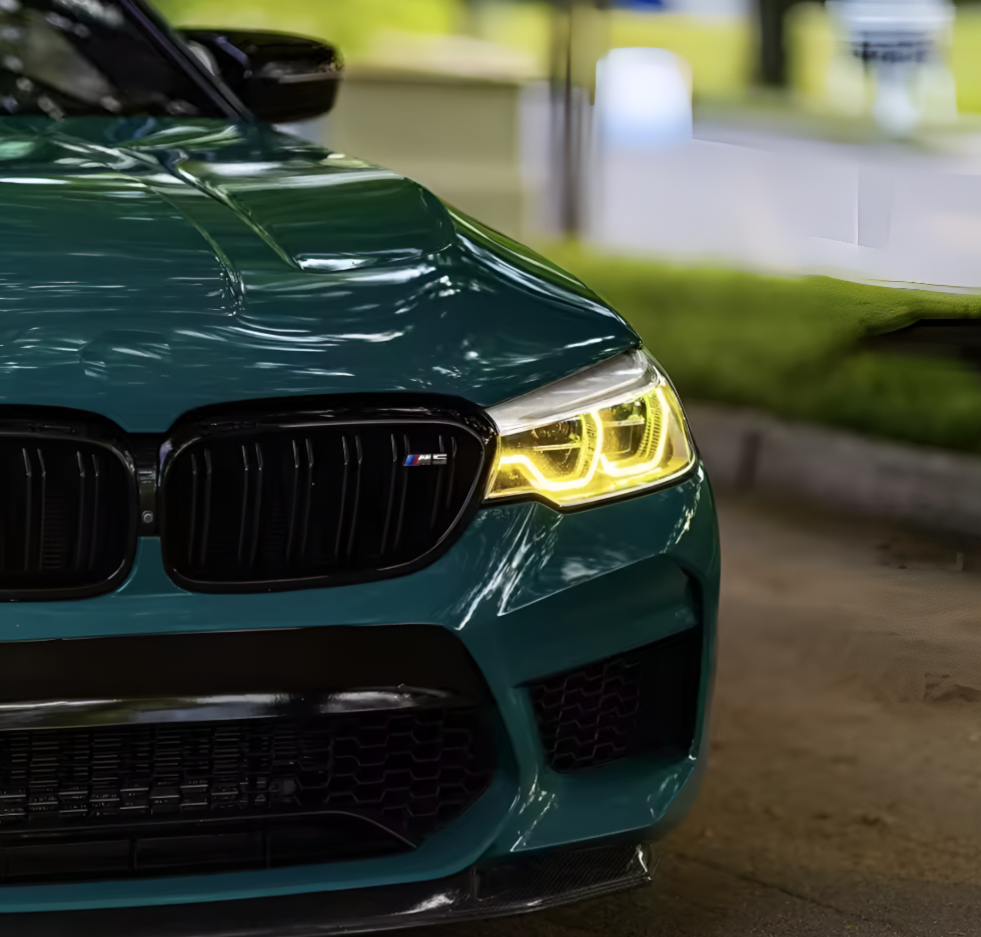 LED Yellow CSL-Style DRL Angel Eyes for BMW 5 Series G30 / M5 F90 (2016–2020)