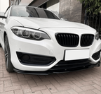 M Type Front Lip Splitter for BMW 2 Series F22 and M2 F87 bodykit (2014 to 2021)