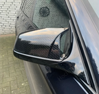 M5 Competition Carbon Fiber Look Mirror Caps for BMW 5 Series F10 (2010 to 2018)