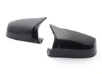 M5 Competition Carbon Fiber Look Mirror Caps for BMW 5 Series F10 (2010 to 2018)