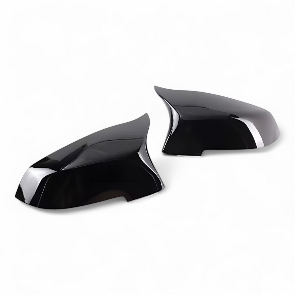 M5 Competition-look Glossy Black Mirror Caps for BMW 5 Series F10 (2010 to 2018)