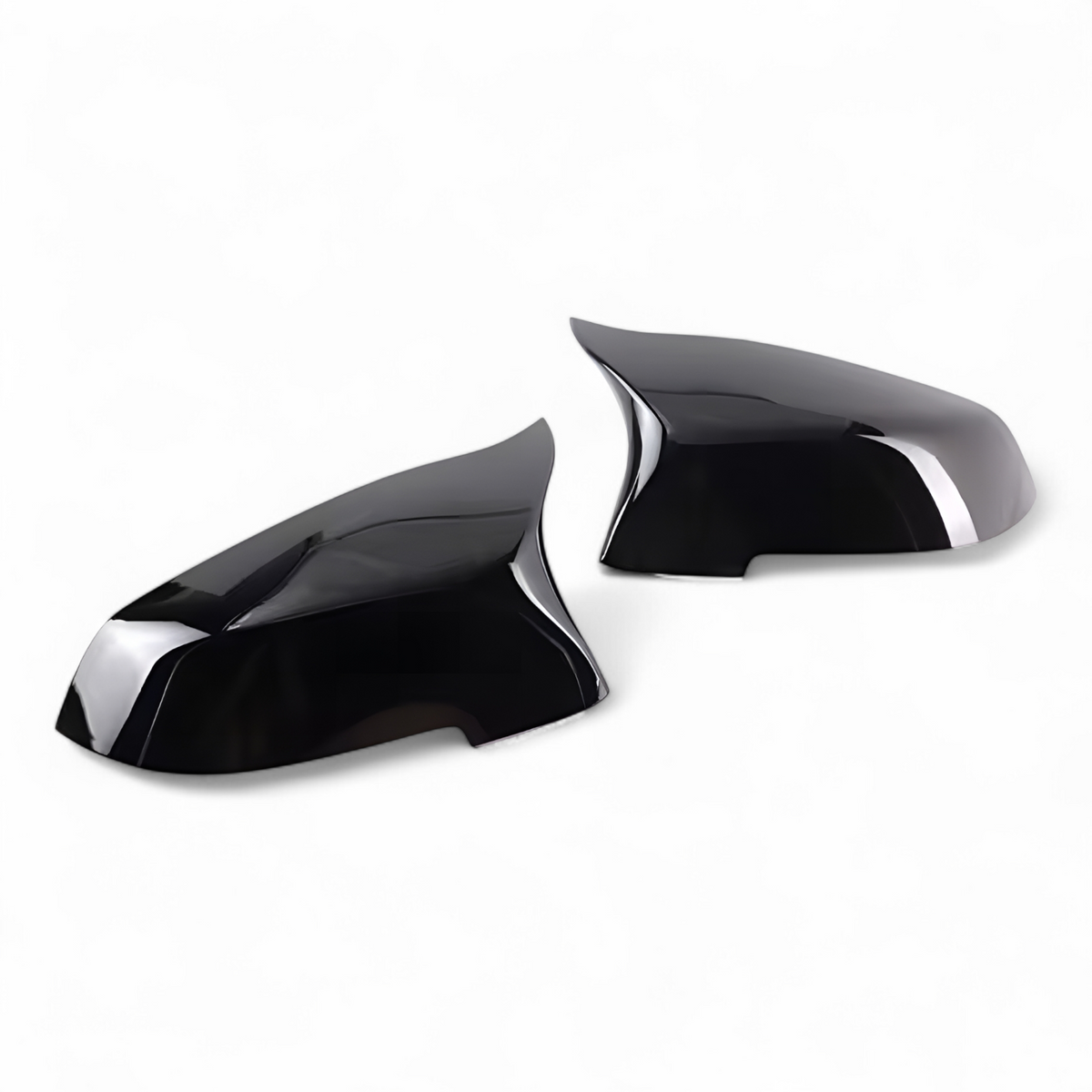 M5 Competition-look Glossy Black Mirror Caps for BMW 5 Series F10 (2010 to 2018)