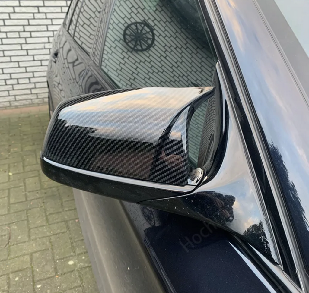 M6 Competition Carbon Fiber Look Mirror Caps for BMW 6 Series F13 (2010 to 2018)